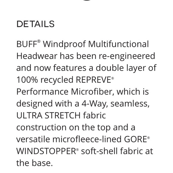 Windproof Buff - Picture 11 of 13